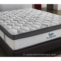 Matelas de printemps de poche king size mousse de bambou naturel